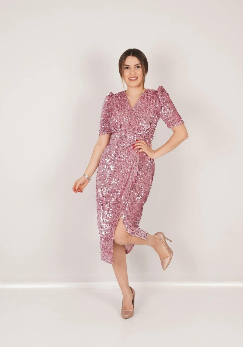 Graden Pink Bodycon Dress