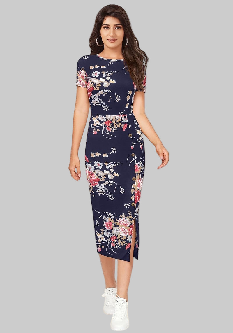 Bodycon Dress One Piece Party Wear Knee Length Buy StyleCast