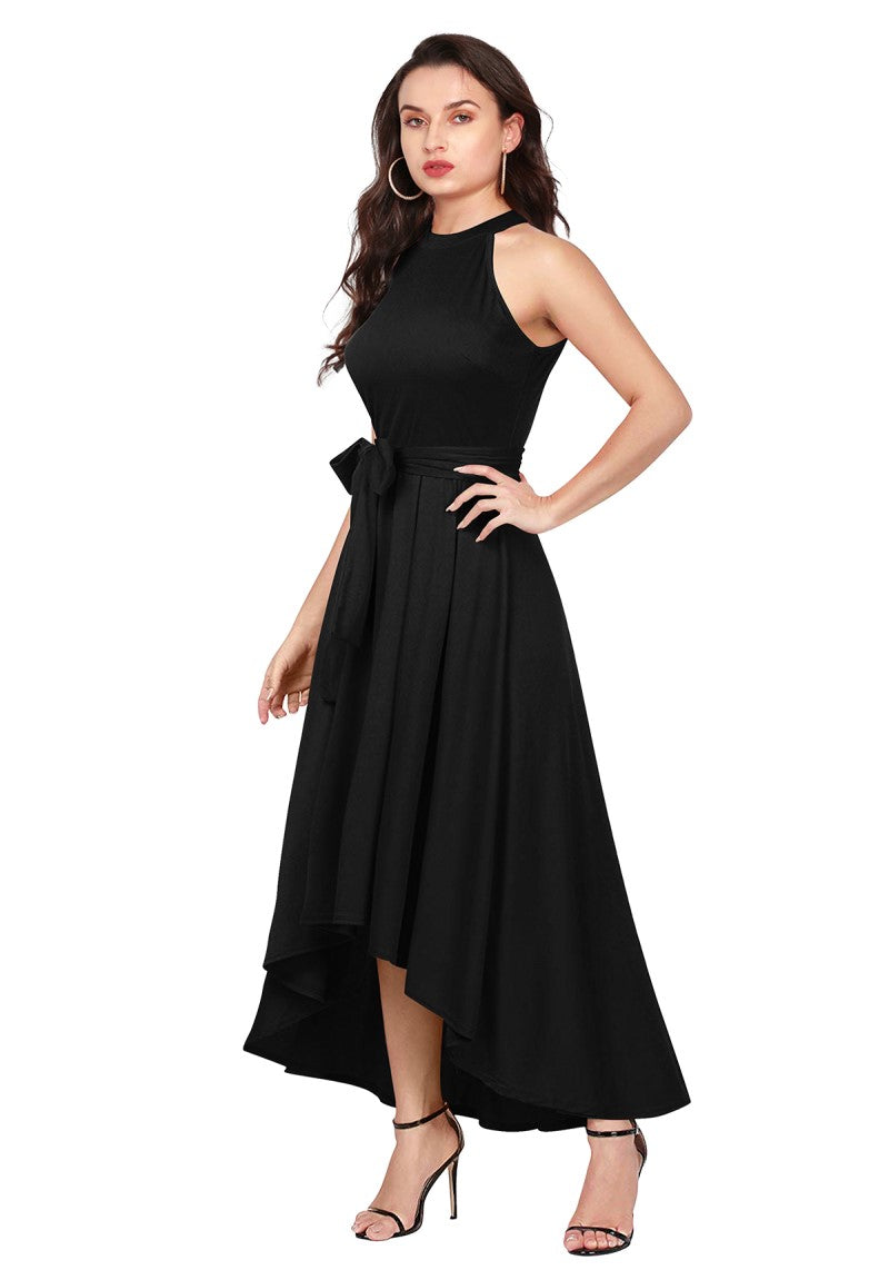 Black Western One Piece Dress