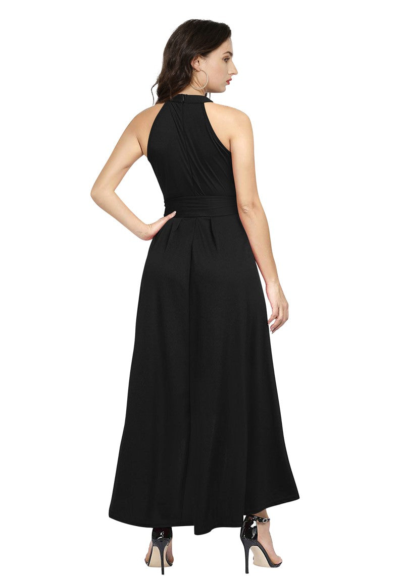 Black Western One Piece Dress