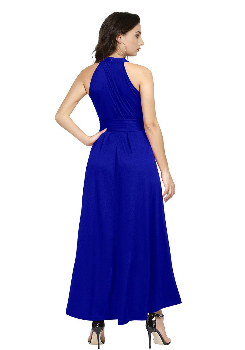 Royal Blue One Piece Western Wear