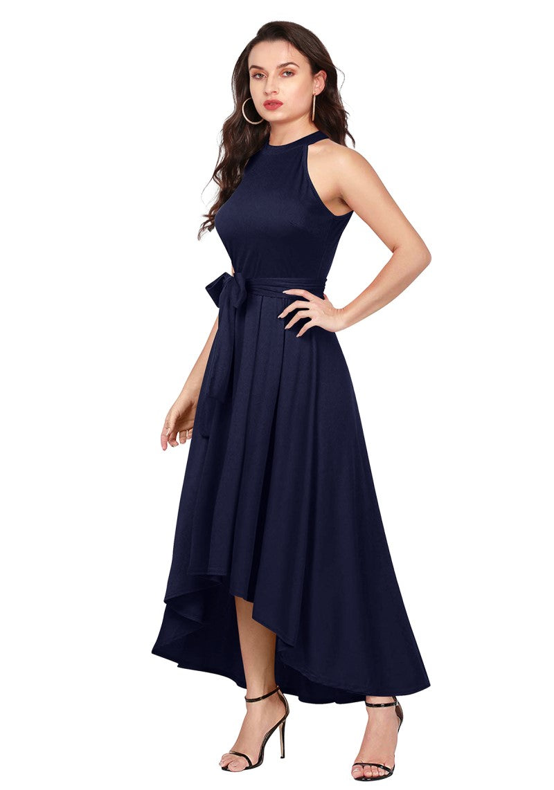 Party Blue One Piece Western Wear