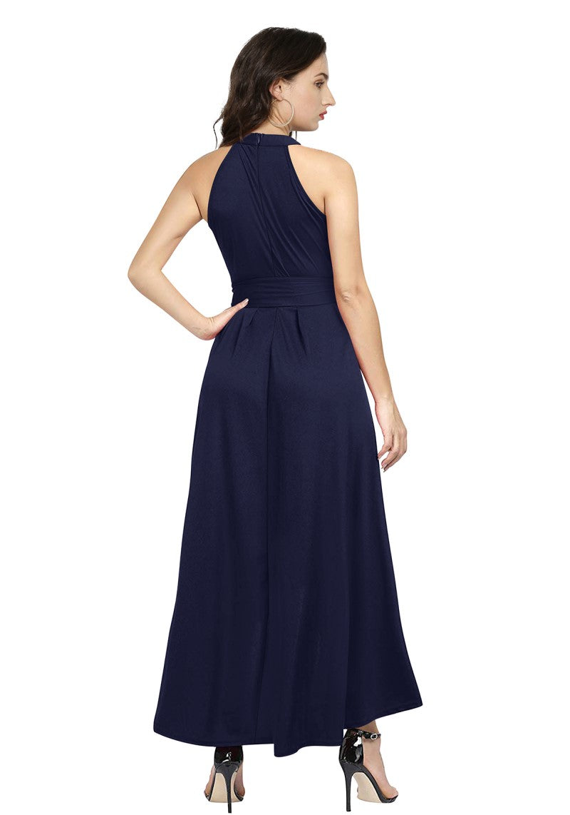 Party Blue One Piece Western Wear