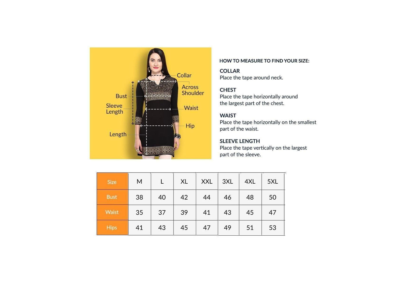 Peach Cotton Striped Straight Kurti