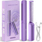 Meneflix Cordless Mini Hair Straightener & Hot Comb