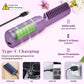 Meneflix Cordless Mini Hair Straightener & Hot Comb