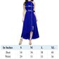 Royal Blue One Piece Western Wear