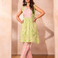 Pistachio Bloom Mul Cotton Lace Co-ord Set