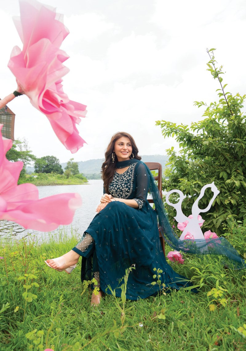 Prajakta Koli's Inspired Traditional Fashion In Salwar Suits | IWMBuzz