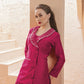 Showy Pink Indo-Western Dress
