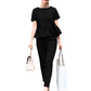 Urban Grace Korean Soft Peplum Co-ord Set