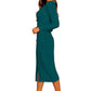 Western Front Slit Bodycon Dress