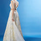 Ethereal Ivory Soft Net Sequin Embroidered Lehenga