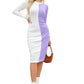 Norzy Paris Designer Purple Bodycon Dress