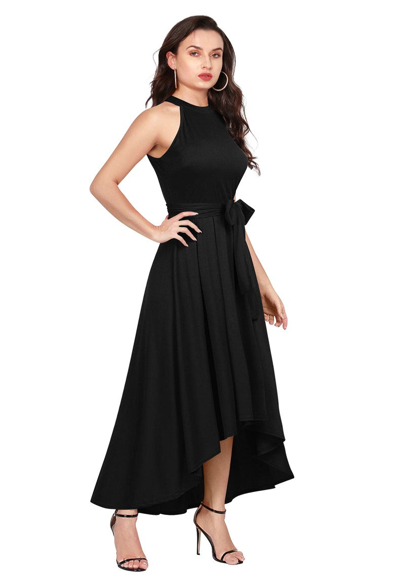 Black Western One Piece Dress