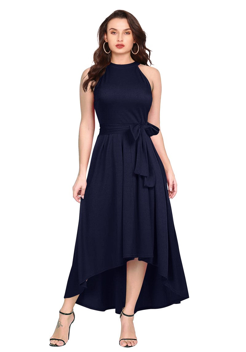 Party Blue One Piece Western Wear