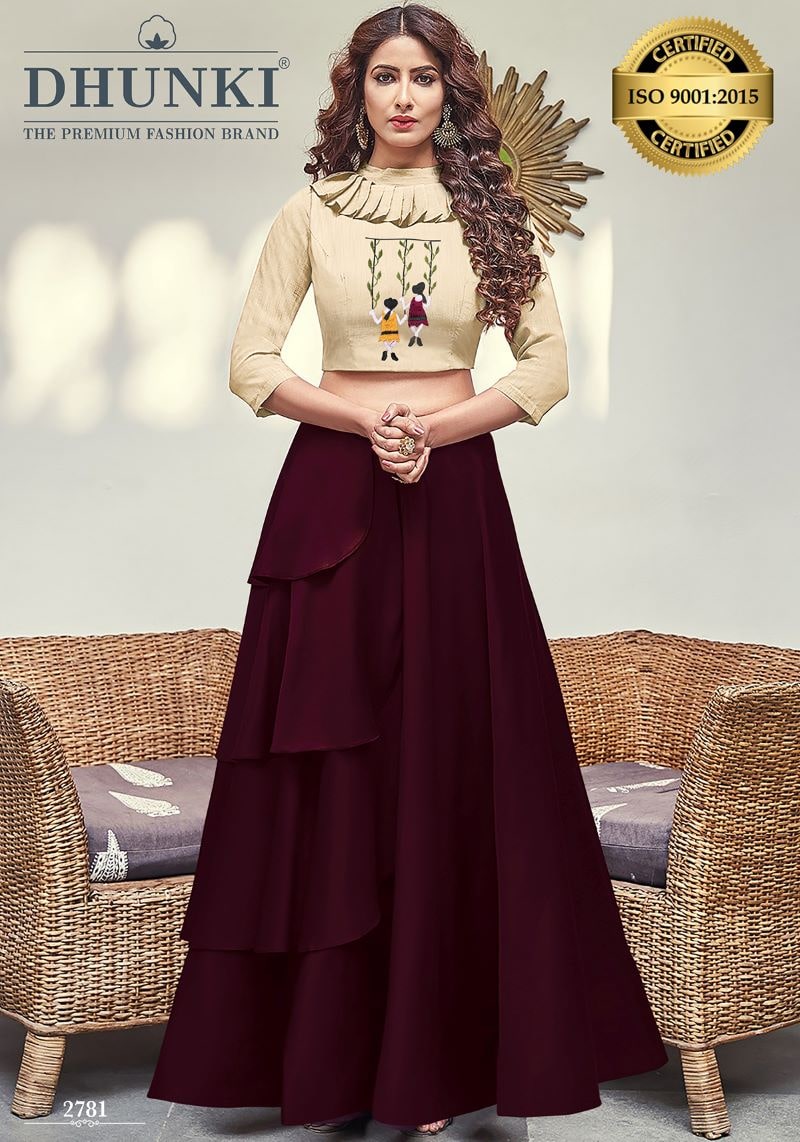 Indo Western Dress For Reception USA | Maharani Designer Boutique