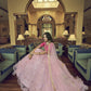 Designer Party Wear Heavy Net Pink Lehenga Choli