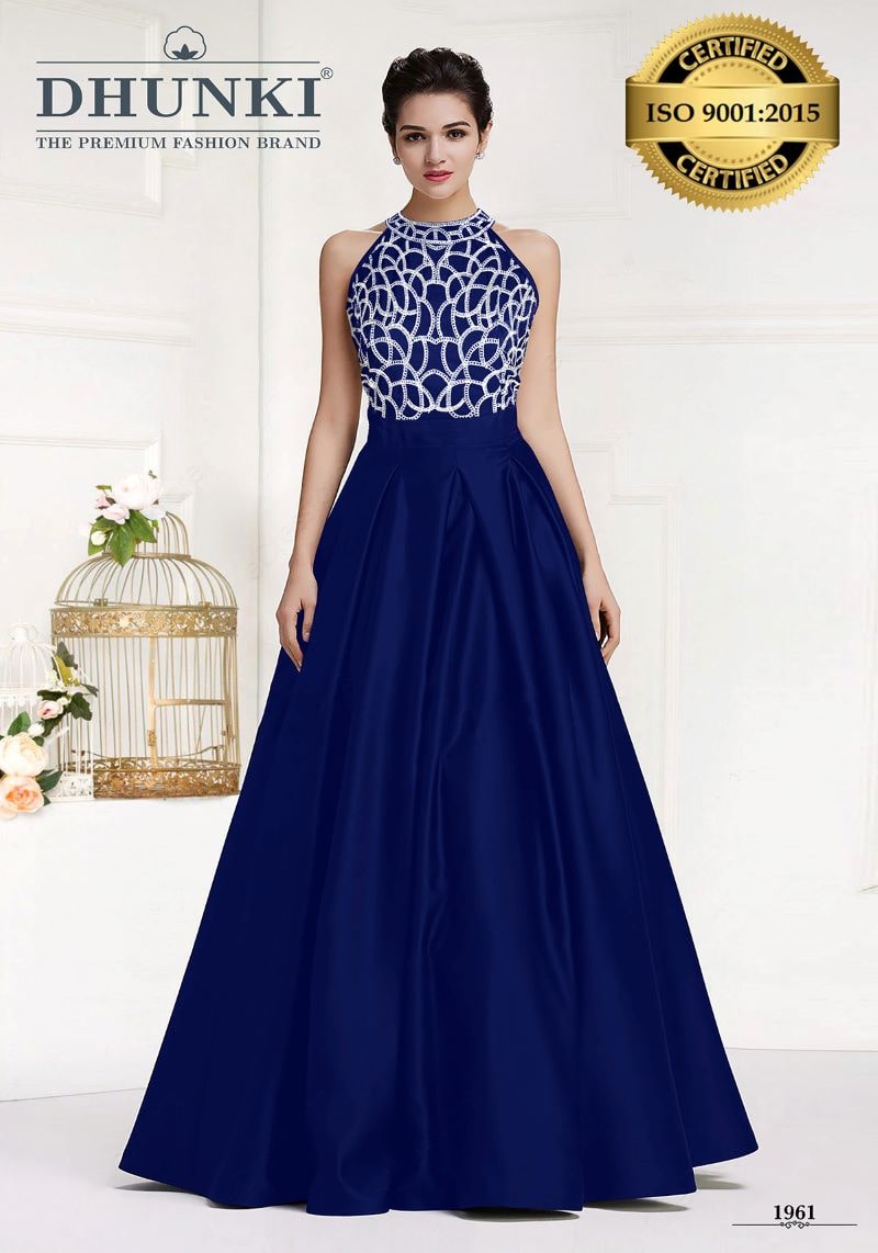 Short Royal Blue Beaded Prom Dresses, Short Royal Blue Beaded Formal H -  shegown