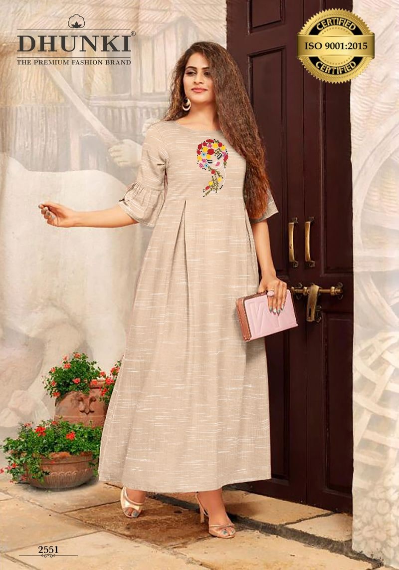 Buy online Women Self Design A-line Gown from ethnic wear for Women by  3buddy Fashion for ₹779 at 74% off | 2024 Limeroad.com