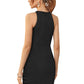Designer Halter Neck Ruched Bodycon Dress