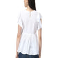 Women's White Embroidery Top