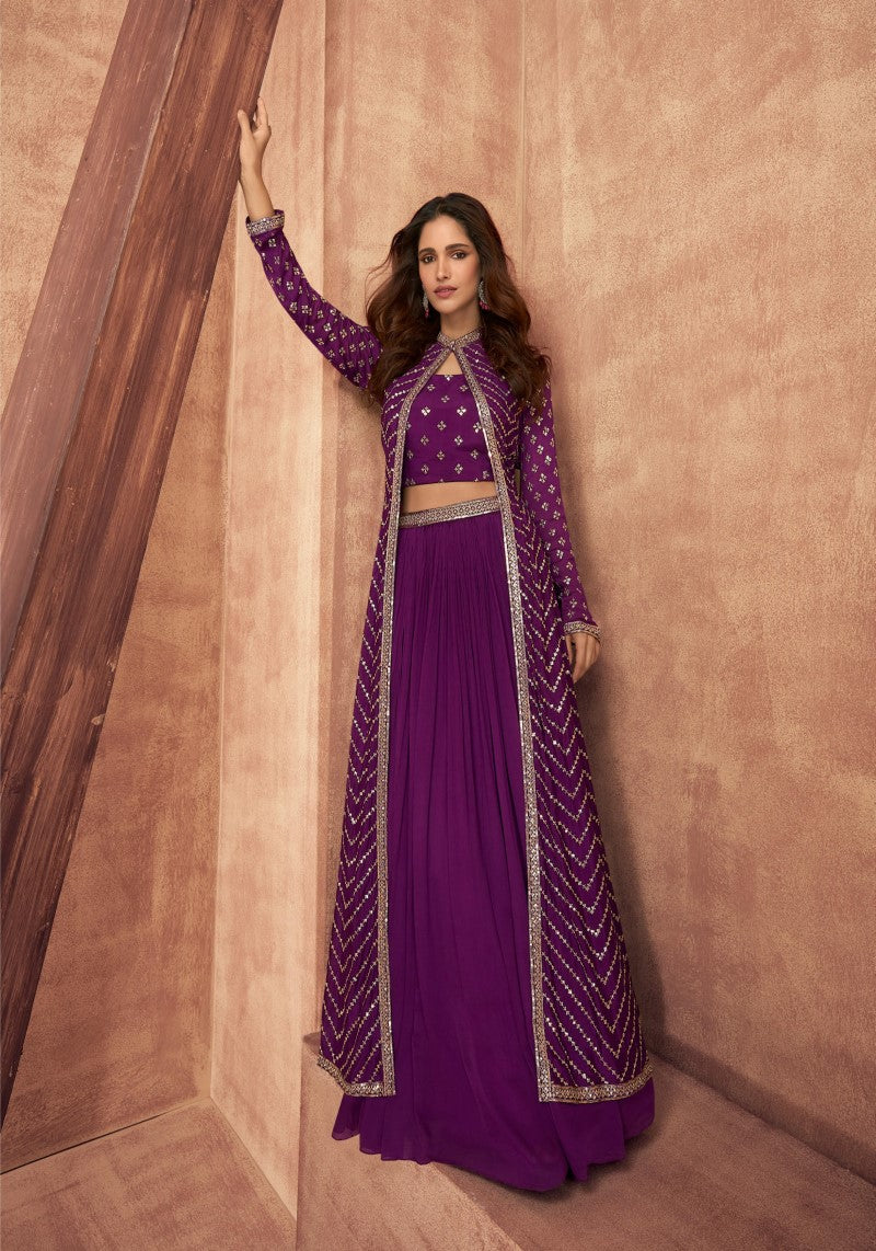 buy bridal wear lehenga choli India, 
hot pink lehenga for festive wear