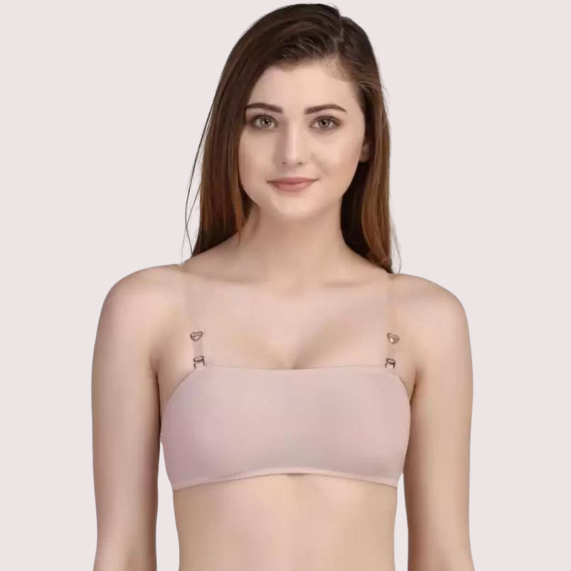 Stretchable and Wirefree Tube Bra for Daily Luxury
