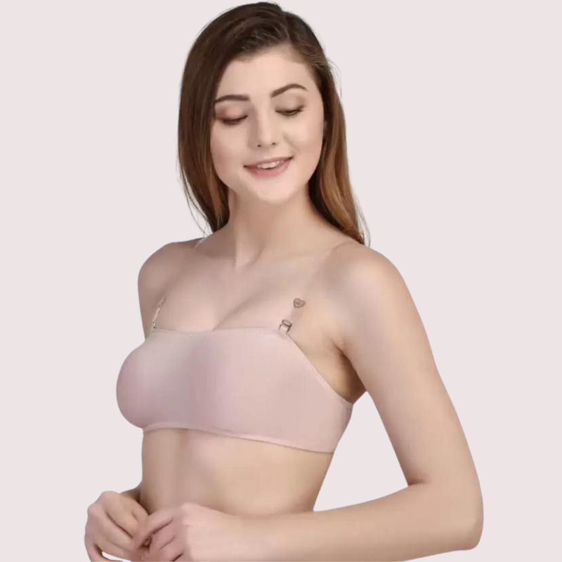 Stretchable and Wirefree Tube Bra for Daily Luxury
