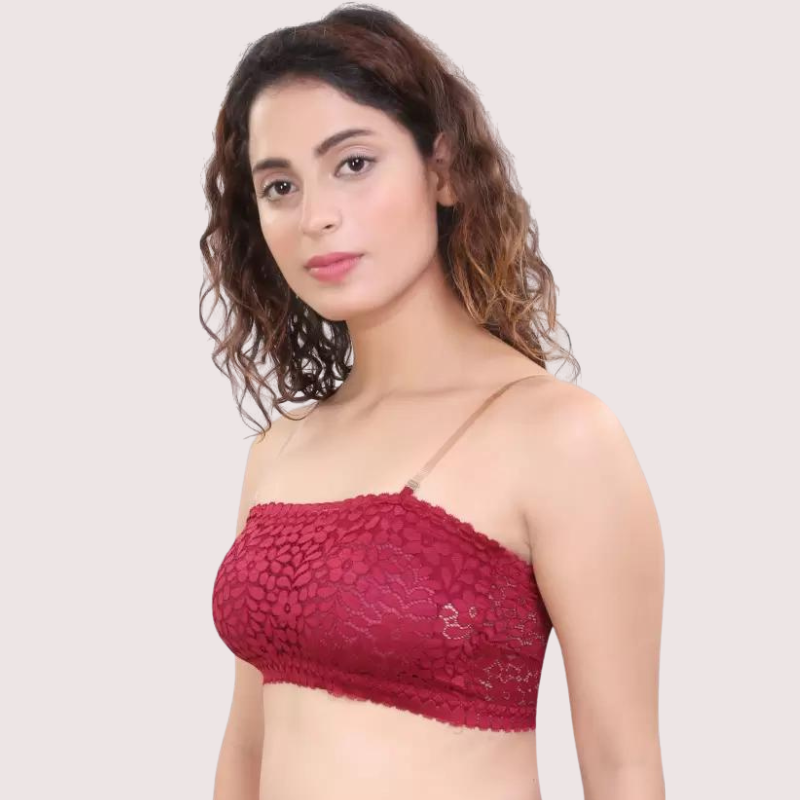 RelaxedFit Stretchable Wirefree Bralette for Effortless Style